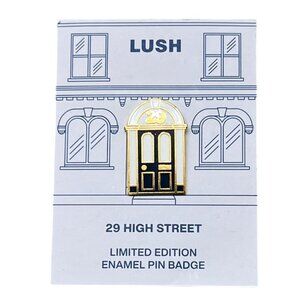 LUSH 29 High Street Limited Edition Enamel Pin Badge #1
